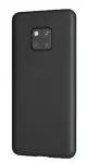 Evelatus Huawei Mate 20 Pro Premium Soft Touch silikoninis dėklas, juodos spalvos