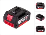 Bosch Professional 18V 5.0Ah ličio jonų stumdomoji baterija (juoda/raudona)