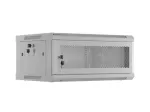 Stovo spinta LANBERG WF01-6404-23S 19 colių 4U pilka su perforuotomis durelėmis