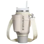 STANLEY ne&scaron;iojimo dėklas The All-Day Quencher Carry-All 1,18 l termosui su &scaron;iaudeliu, kreminės spalvos