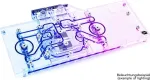 Alphacool Eisblock XPX CPU vandens bloko tvirtinimo plok&scaron;tė - Intel LGA 1700/1200/115x/2011/2066, plieninė, juoda 11961