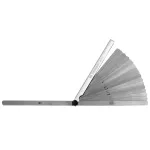 Facom 804.L metrinis tarpų matuoklių rinkinys, 19 plok&scaron;telių, 0,04&ndash;1,00 mm, 150 mm ilgio, apvalus