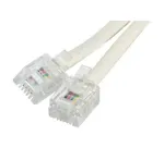 EXERTIS CONNECT telefono kabelis, 15 m, dramblio kaulo spalvos (EXC925600)