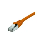 Exertis Connect 854427 Cat.6 F/UTP komutacinis kabelis, 15 m, oranžinis, PoE, be halogenų