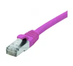 EXERTIS CONNECT Cat. 6 F/UTP komutacinis kabelis, PoE, be halogenų, rausvas, 20 m 854439
