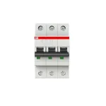 ABB S203-D16 2CDS253001R0161 kompakti&scaron;kas automatinis jungiklis, D tipo charakteristika, 16 A, 3 polių, 6 kA