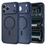 Spigen Ultra Hybrid MagSafe dėklas iPhone 17 Pro / 18 Pro - Frost Deep Blue
