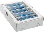 Wirewin SLIM-LS-K6A 0.1 BL 50 &ndash; Cat6A plonas Ethernet tinklo kabelis, 0,1 m, U/FTP, mėlynas, 50 vnt. paketas