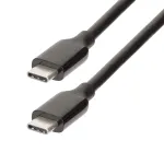 Aktyvus USB-C kabelis 3 m (10 ft), USB 3.2 Gen 2 10 Gbps, 60W galios tiekimas, 8K 60Hz, DP 1.4 Alt režimas su HBR3/HDR10/MST/DSC 1.2/HDCP 2.2 - StarTech.com