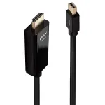 Lindy 2m Mini DisplayPort į HDMI 10.2G laidas