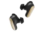 Belaidės ausinės Bose QuietComfort Ultra, juodos/auksinės, Bluetooth, įterpiamos, skirtos muzikai ir skambučiams