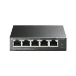 TP-Link TL-SG1005LP tinklo jungiklis, nevaldomas, Gigabit Ethernet (10/100/1000), Power over Ethernet (PoE), juodas