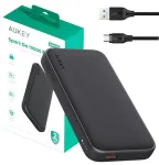 Ne&scaron;iojamas įkroviklis PowerBank Aukey PB-Y46P 10000mAh