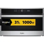 Mikrobangų krosnelė su griliu Whirlpool WMD44MX, įmontuojama, 31 L, 1000 W, nerūdijantis plienas
