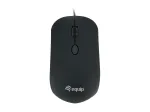 Equip USB Comfort Mouse, ambidekstrinė, optinė, USB Type-A, 1600 DPI, juoda