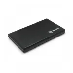 Sbox HDC-2562B 2,5 colio i&scaron;orinis HDD korpusas Blackberry Black