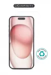 Grūdinto stiklo ekrano apsauga eSTUFF ES501432-10BULK skirta iPhone 17, skaidri, 10 vnt.