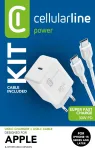 Cellularline ACHIPHKITC2CPD30WW Apple USB-C įkroviklio rinkinys, 30 W PD, baltos spalvos