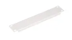 Equip EZBP-10-G 10" (25,4 cm) tu&scaron;čių vietų uždengimo skydelis stovui, 1U, pilkas