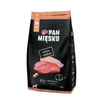 Sausas &scaron;unų maistas Pan Miesko M 20 kg &ndash; Ver&scaron;iena su Kalakutiena, suaugusiems &scaron;unims, 30% baltymų, 20% riebalų