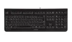 CHERRY KC 1000 klaviatūra žaidimams USB vengri&scaron;ka juoda