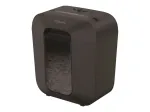 Fellowes Powershred LX25 kryžminio pjovimo smulkintuvas, juodas, 11,5 l, 6 lapų, kreditinių kortelių smulkinimas