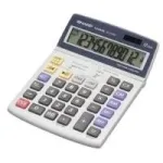 Sharp EL-2125C skaičiuotuvas spausdinantis 12 skaitmenų, biuro, finansinis, juoda/mėlyna/pilka
