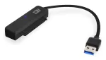 ACT USB adapterio kabelis prie 2,5 colio SATA HDD/SSD AC1510 0,15 m Juoda