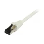 Synergy 21 Patch Laidas RJ45, CAT8.1 2000MHz, 1,5m, Baltas, S-STP(S/FTP), TPE(Ultra SuperFlex), AWG26
