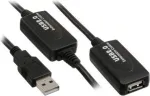 USB ilginimo laidas Kindermann 5771000110 USB 2.0 10 m Juodas