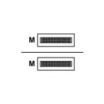 Alcatel-Lucent OS6860-CBL-40 20G tiesioginio prijungimo varinis kabelis, QSFP+, 40 cm