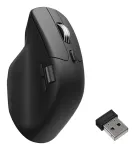 Pelė Keychron M6 de&scaron;inei rankai universali &ndash; Optinė, RF belaidis + Bluetooth + USB-C, 30000 DPI, Juoda