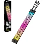 iCUE ARGB PSU kabelių juostos, LED juostelės 2x 240 mm, maitinimo &scaron;altinio kabeliams