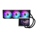 Vandens au&scaron;intuvas ASUS ROG RYUO IV 360 ARGB &mdash; 360 mm radiatorius, 120 mm ventiliatoriai, juodas