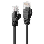 Lindy 48191 tinklo kabelis 0,5 m Cat6 U/UTP (UTP) juodas