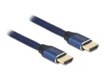 HDMI kabelis DeLOCK Ultra High Speed 48 Gbps 8K 60 Hz mėlynas 1 m