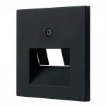 Gira System 55 rėmelio įdėklas, juodas, modelis 0270005