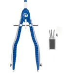 Herlitz my.pen Quick-Adjust Compass, mėlynos/baltos spalvos