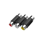 Hama 00205174 lyties keitiklis 3 x RCA