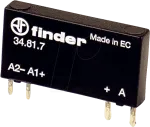 FIN 34.81 05-240 &ndash; Įki&scaron;ama relė 1 normaliai atviras kontaktas 2A 5VDC/240VAC (34.81.7.005.8240)