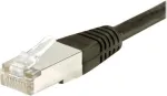 Tinklo kabelis Dexlan 858380 5m Cat6a S/FTP Juodas