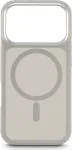 Hibridinis dėklas White Diamonds iPhone 17 Pro &mdash; smėlio spalvos, apsauginis apvalkalas