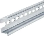 Rack bėgelis Rittal 4937.000, plieninis, sidabrinis, gylis 1155 mm, pakuotė 6 vnt.