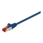 Wentronic Goobay CAT 6 jungiamasis laidas, S/FTP (PiMF), mėlynas, 7,5 m - LSZH halogenų neturintis, varis (68271)