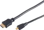Micro HDMI laidas ShiverPeaks 77473-3 3,0 m High Speed su Ethernet