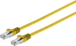Plok&scaron;čiasis RJ45 jungiamasis kabelis Cat.7 1 m geltonas ShiverPeaks
