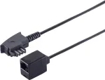 Adapteris ShiverPeaks TAE-F į RJ45 jungtis 0,2 m 4 laidų kabelis