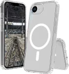 Mobiliojo telefono dėklas jt berlin Pankow Clear, skirtas Apple iPhone 16E, tinka iki 15,4 cm (6,06 colio), permatomas