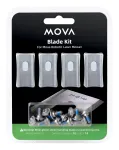 Peilis žoliapjovei MOVA MBKM10, skirtas Mova 1000/600, 160&times;120&times;15 mm, 12 vnt.