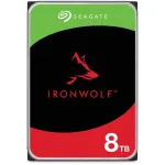 Bundle SEAGATE NAS HDD 2x8TB IronWolf 7200rpm 6Gb/s SATA 256MB cache 8.9cm 3.5inch 24x7 CMR for NAS and RAID Rackmount systems BLK